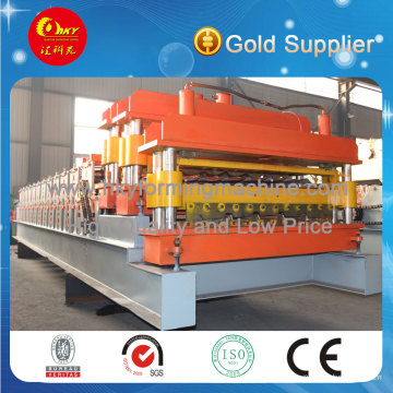 Steel Roof Wall Sheet Double Layer Cold Roll Forming Machine Manufacturer